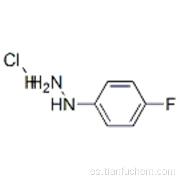 Clorhidrato de 4-fluorofenilhidracina CAS 823-85-8